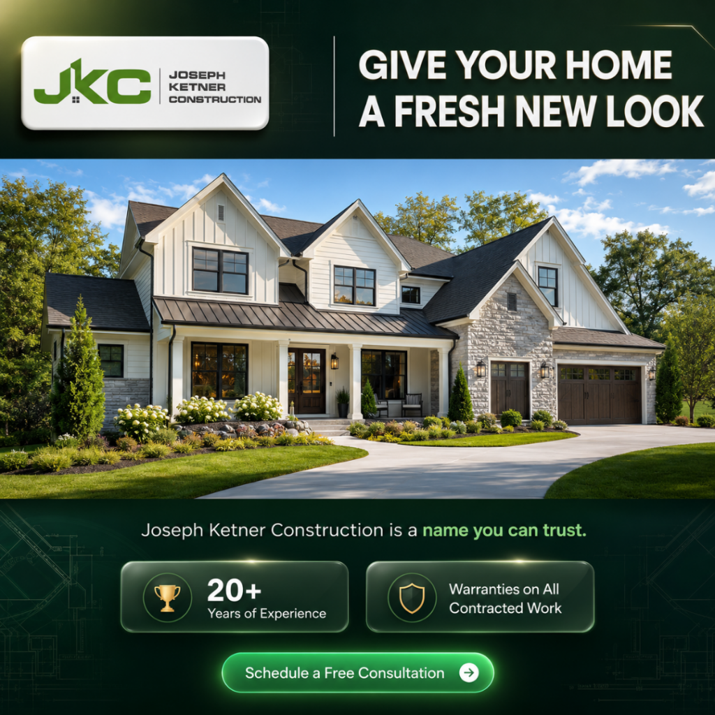 Update your home's exterior.