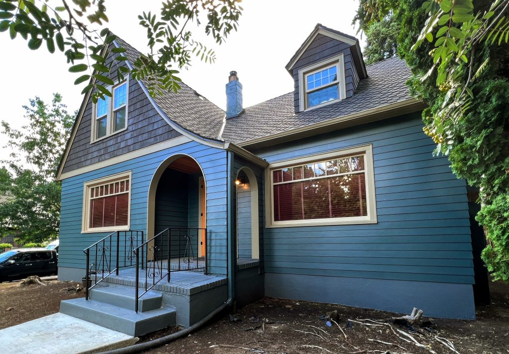 New exterior renovation