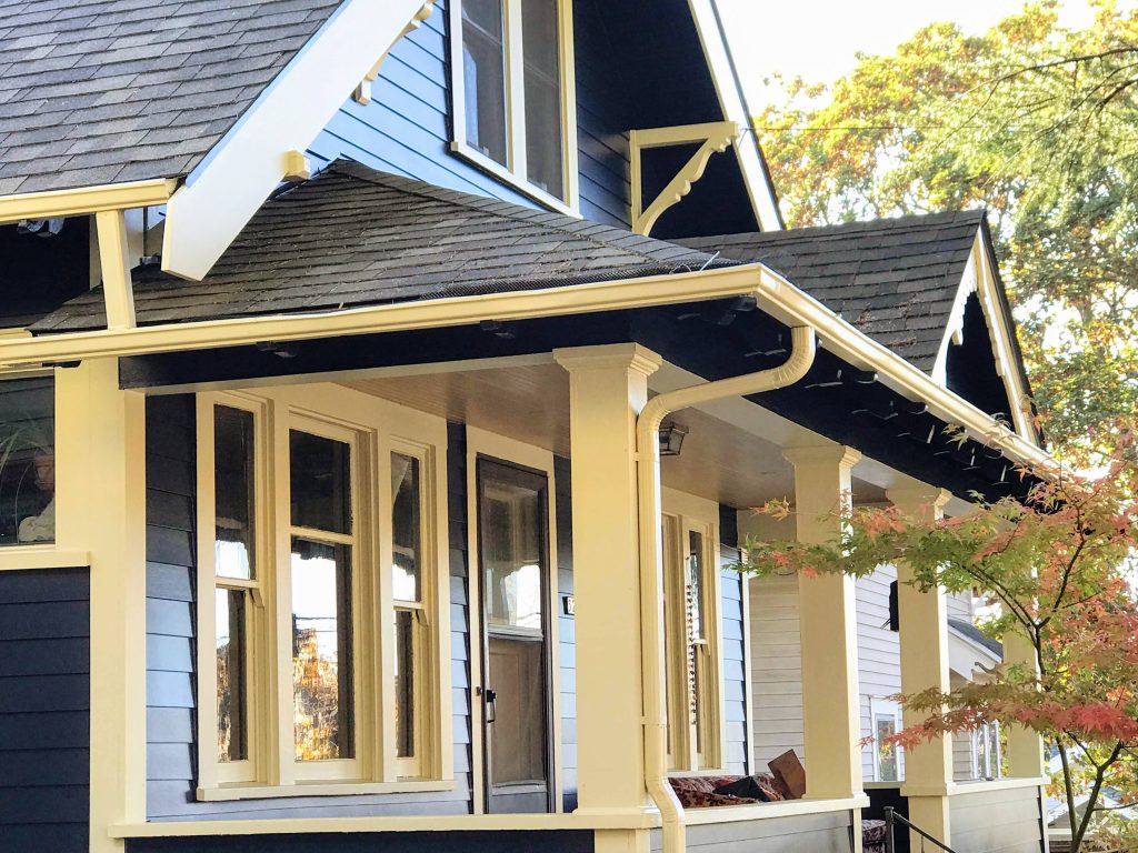 Exterior renovation project